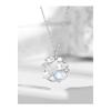 Little Prince And Rose Moonstone Planet Clavicle Necklace For Women Gift For Girlfriend