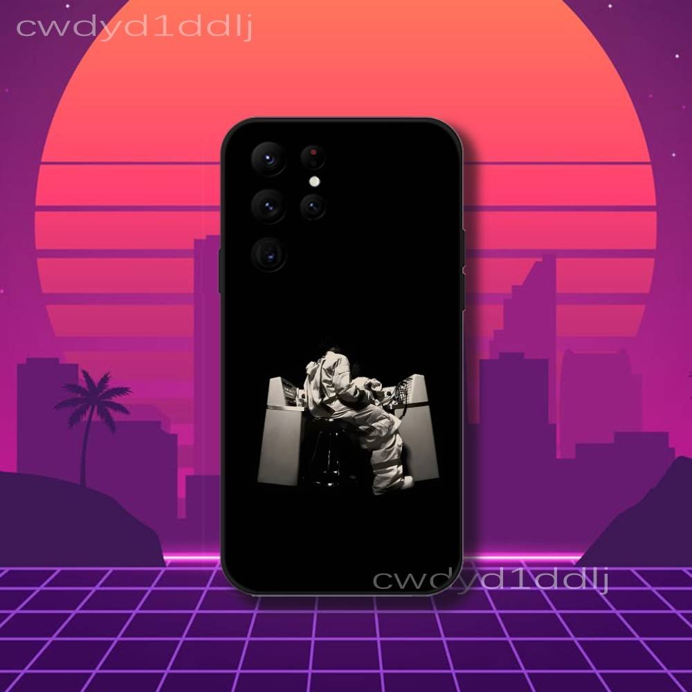 

D-Don Toliver O-Octane Phone Case For Samsung S10,S21,FE,S21 ,S26,S25,S24,S23,Ultra,S9,S22,Plus Black Shockproof Silicone Sof Samsung S21 s305G
