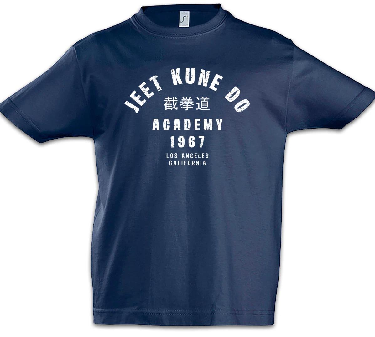 JEET KUNE DO ACADEMY Детская футболка для мальчиков детская мальчики Брюс Боевые искусства Стиль Ли Каратэ 140