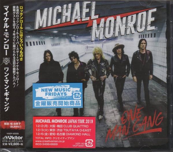 

CD MICHAEL MONROE - One Man Gang VICP65551 Victor 2019 Japan ObiRock Used