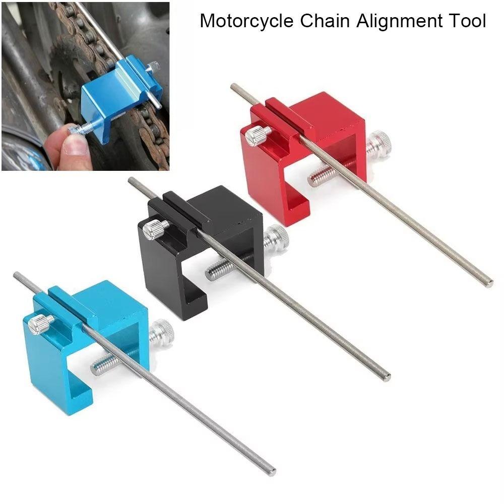 1Pcs Aluminum Sprocket Chain Adjusting Tool For Motocross ATV Bike Sprocket Sport Dirt Bike