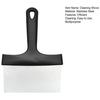 Raspador de Chapa de Aço Inoxidável com Cabo Pá de Limpeza para Churrasco Raspador para Grelha Flat Top Espátulas para Churrasco ao Ar Livre