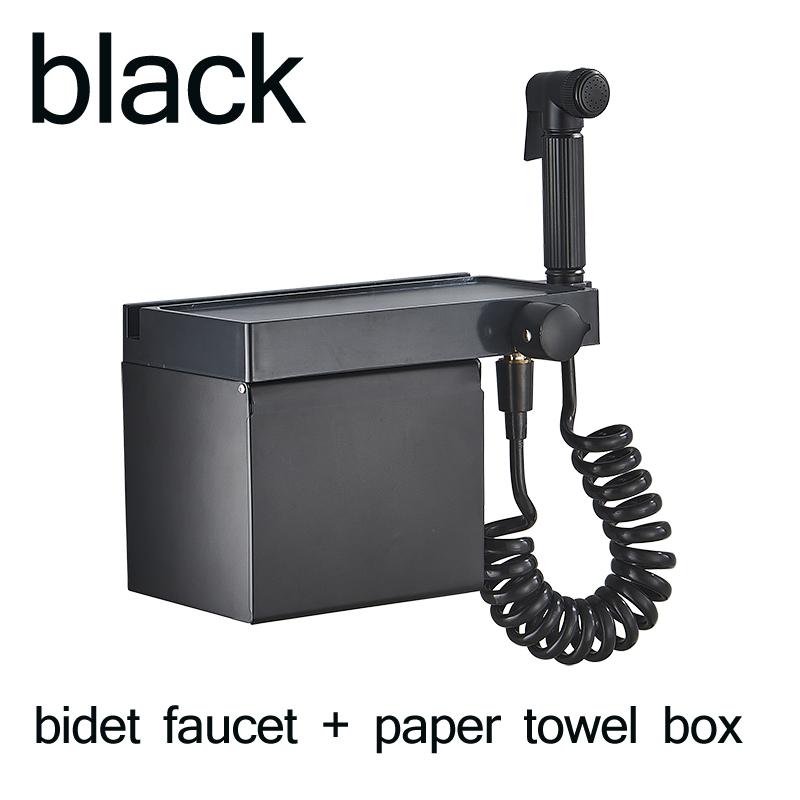 

BAKALA Высококачественный отельный смеситель для биде, душа, туалета, подставка для мобильного телефона, коробка для бумажных полотенец, аксессуары для ванной комнаты