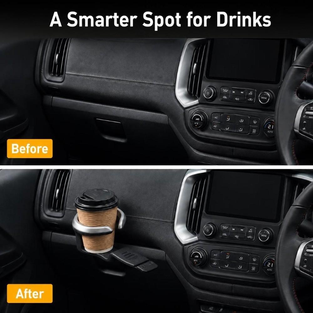 6 Inch Cup Holder Insert for Chevrolet Colorado S10/Trailblazer 2017-2022 Drink Storage