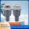Stainless Steel Household Universal WashBasin Drainer Down Pipe Basin Deodorant Pool Drain Pipe Fittings Bathroom Accessories