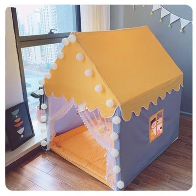1 Stück Kinderspielzelt für drinnen, Prinzessinnenburg, kleines Haus, Geschenk für Jungen und Mädchen 53*49*37 Zoll