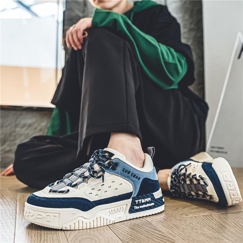 Новая мужская обувь кеды студенческая спортивная повседневная обувь уличная модная обувь — фото 5