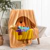 Hey Duggee Theme Printed Blanket - Perfect for Couch, Bed, Travel & Outdoor Use | Machine Washable, Cozy & Durable.