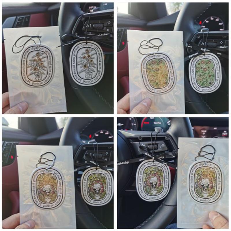 Car Fragrance Tablets Solid Car Air Freshener Mounted Aromatherapy Car Interior Decoration Persistent Air Fragrance