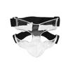 Elastic Strap Basketball Face Mask Black/Clear Nose Protector Face Guard  Game Collision