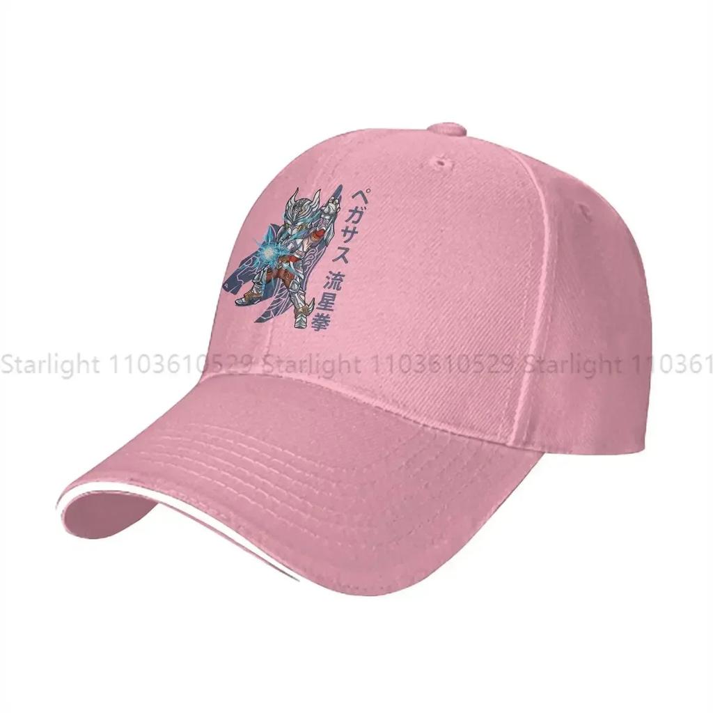 Gewaschene Herren Baseballkappe Pegasus Meteorfaust Trucker Snapback Kappen Papa Hut Saint Seiya Golfmützen