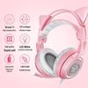 SOMIC G951 Rosa Katzenohren USB 7.1 Gaming-Headset