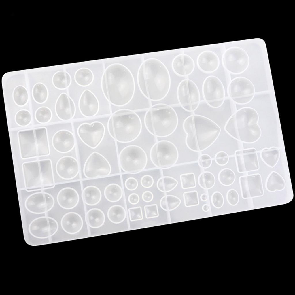 Silicone Mold Mini Gems Resin Molds Gem Epoxy Resin Casting Mould for DIY Crystals Stone Jewelry Art Craft Making