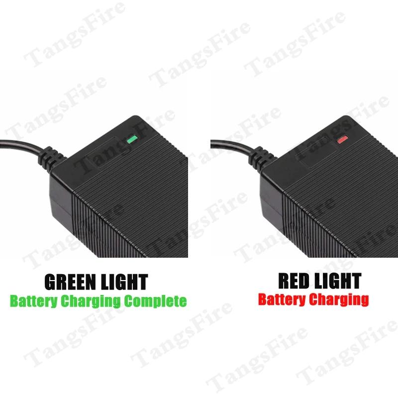 54.6V 1.5A Smart Lithium Battery Charger 13S For 48V Electric Scooter Bike Li-ion Battery Pack Charger DC High Quality Connector