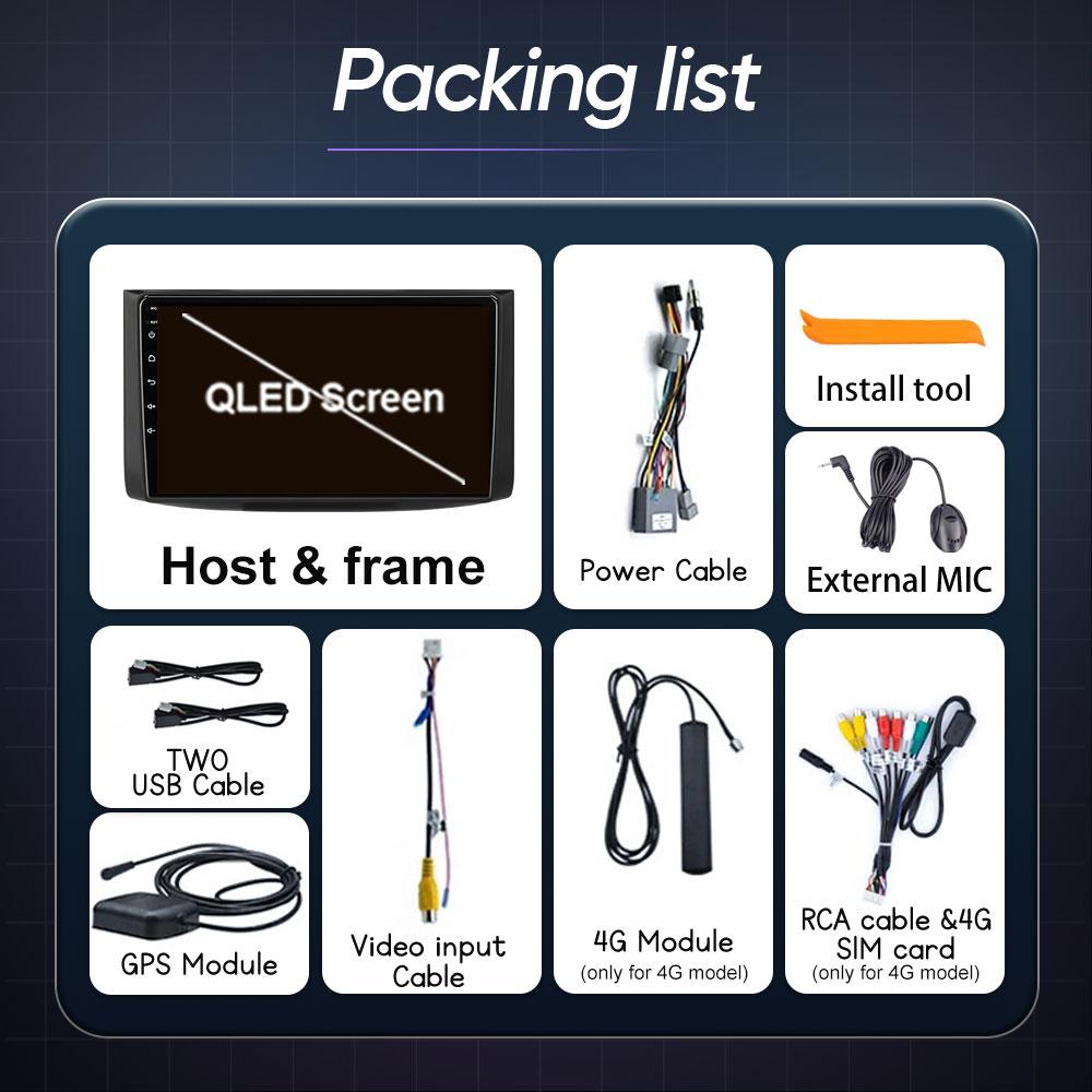 Car Radio For Chevrolet Aveo 2006 2007 2008 2009 2010 2011 2012 Android 14 Carplay Multimidia Video Player Head Unit No 2din DVD