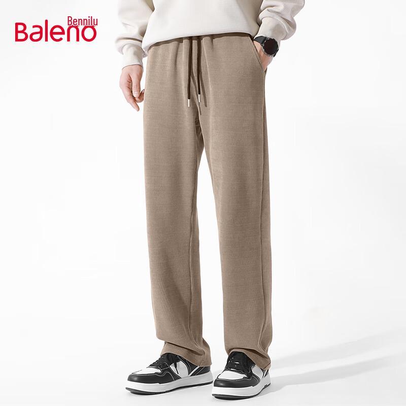 

Baleno Men s Winter Fleece-Lined Chenille Straight-Leg Casual Pants 5XL
