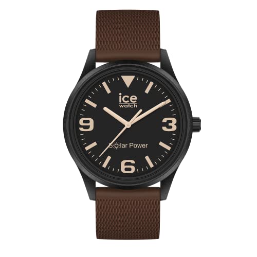 Авторизованный дистрибьютор [Ice watch] Часы унисекс Ice Watch на солнечной батарее 020607 ICE солнечная энергия Повседневные Коричневый Средний
