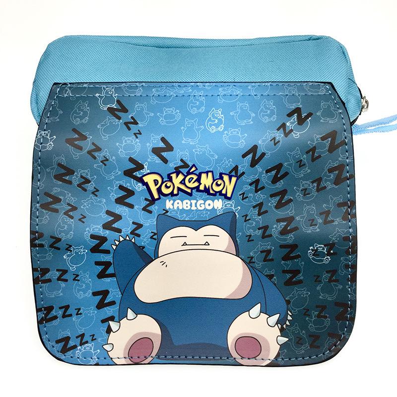 Large Capacity Pokémon Pencil Case for Students - Cartoon Anime Design
