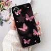 Case For Oppo A17k A17 4G Back Cover Oppo CPH2471 CPH2477 Colorful Butterfly Flower Painting Phone Cases Transparent Soft TPU