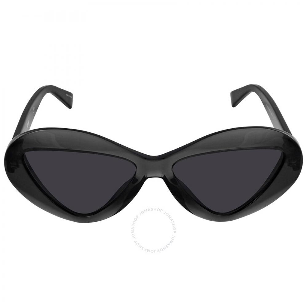 

Moschino Dark Grey Irregular Ladies Sunglasses MOS076 S 0KB7 IR 55