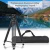 D1801 Professional Photography Tripod Stand Aluminium Alloy with 360 Degrees  Panorama Fluid Hydraulic Bowl Head 3