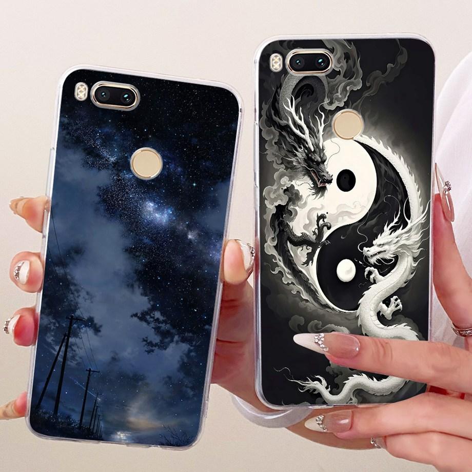 For Xiaomi Mi A1 Mi 5X Phone Case Luxury Flower Butterfly Cartoon Bow Pattern Back Cover Soft TPU Silicone On Xiomi Mia1 Mi5x