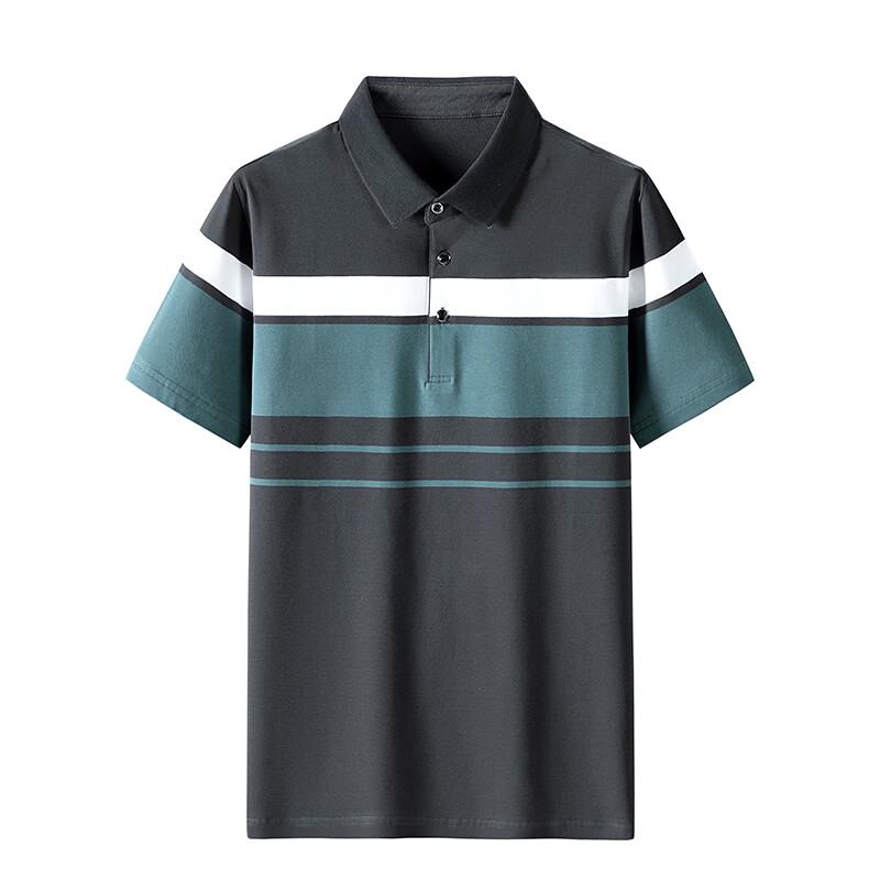 WRPCE Men s Striped Polo Shirt L