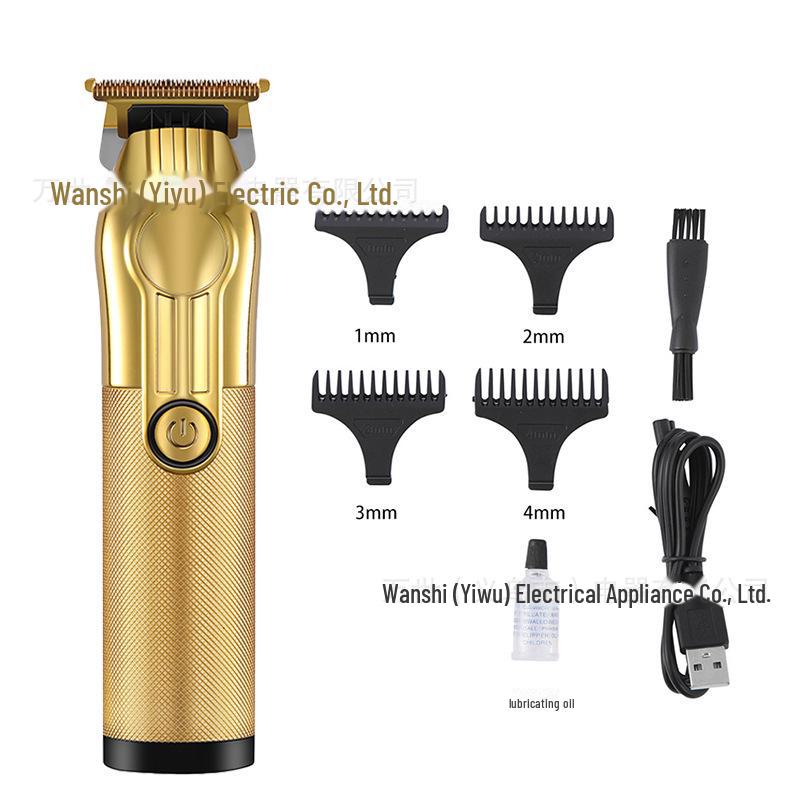 USB Rechargeable LCD Display Electric Hair Clipper & Razor