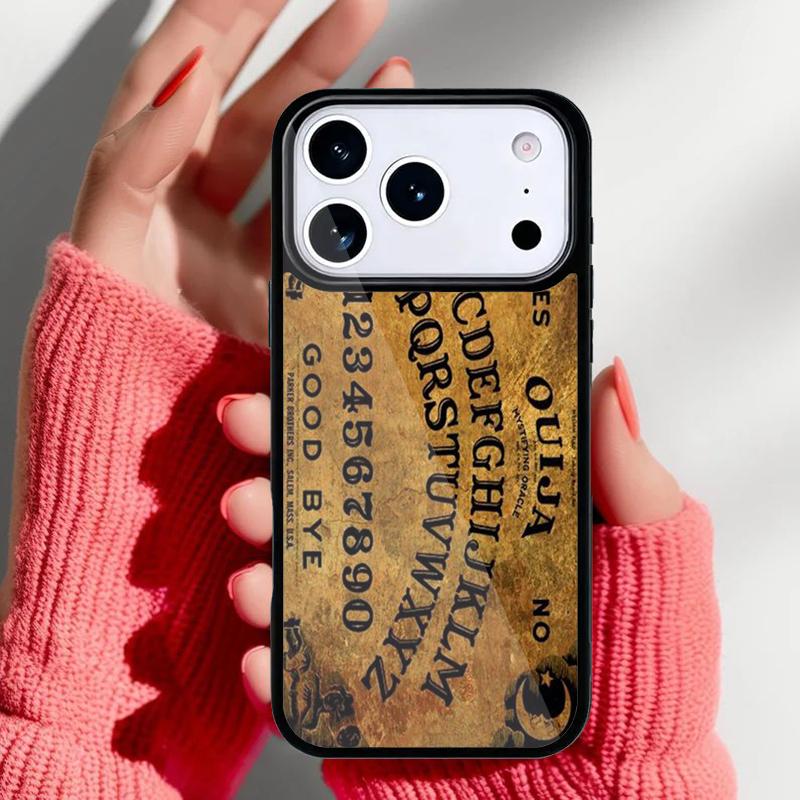 Ouija Board Soft Art Print Phone Case for iPhone 17 Air 16e 15 14 13 Pro Max Back Cover for 12 11 Pro Coque