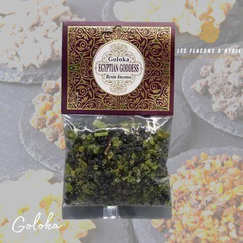 Encens - Goloka - Déesse Egyptienne - Résine - 30g - Ambiance Apaisante