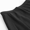 Women's Fashionable Suit Punk Half Skirt Pleated Skirt Small Black Skirt With Belt