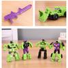 Deformation Toys 6 In 1 Mini Combiner Action Figure Robot Toys War for Cybertron Figure Gift Set
