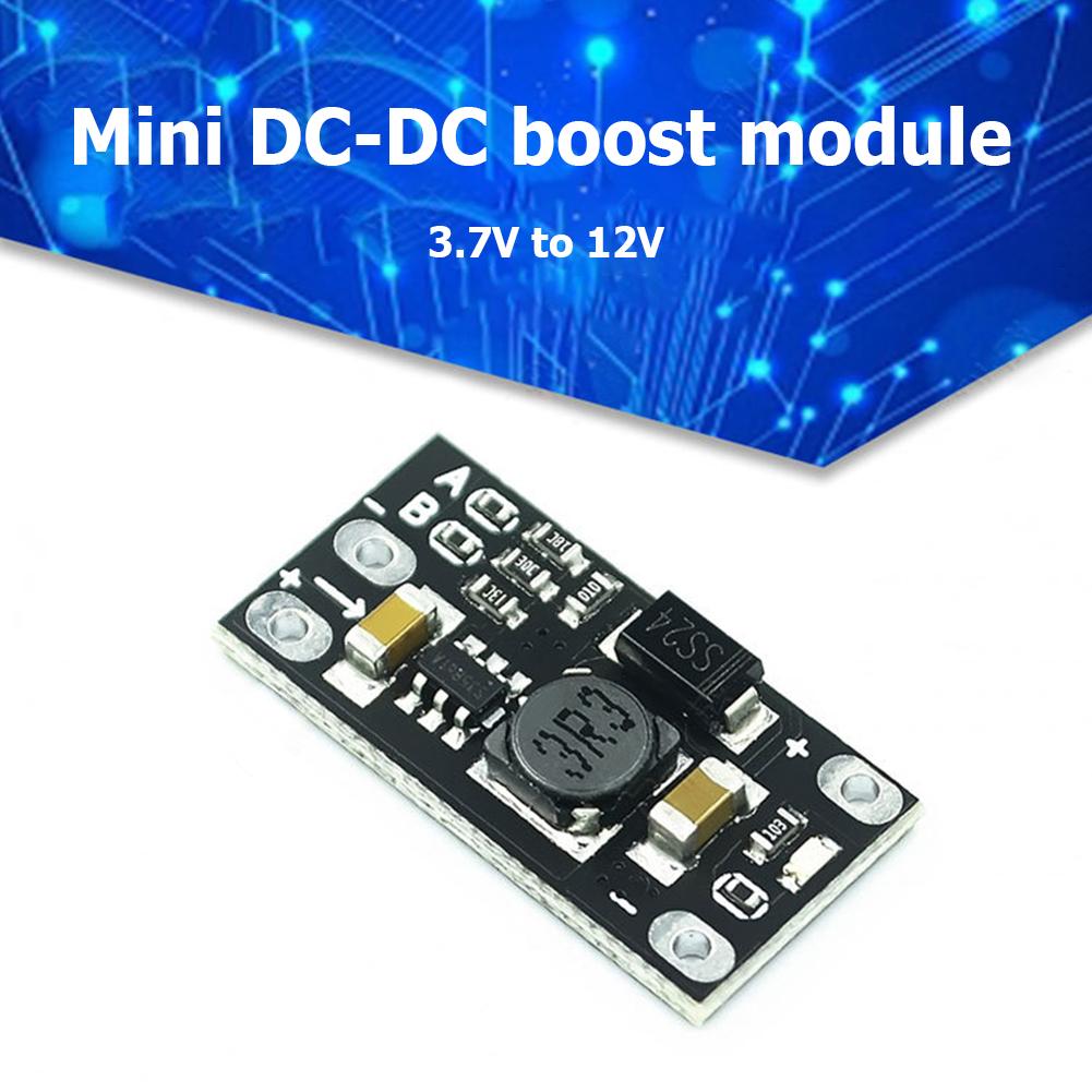1PC multifunkční mini DC-DC Boost Modul Zvýšení podpory LED indikátoru na desce Výstup 5V 8V 9V 12V Boost modul lithiové baterie