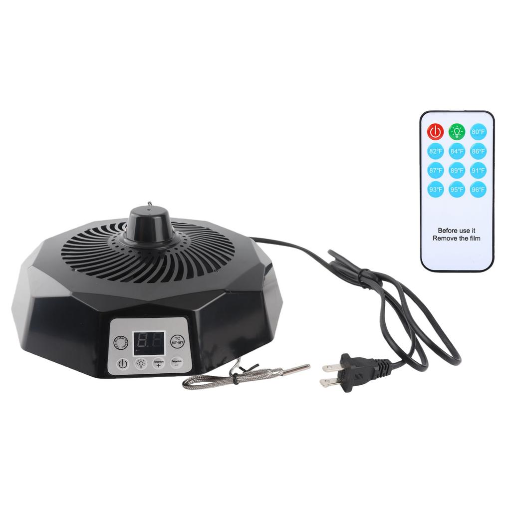 Calentador de Gallinero Inteligente Temperatura Ajustable Portátil Lámpara Calefactora para Casa de Gallinas Hogar Granja Enchufe US 110 120V