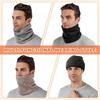 Winter Neck Warmer Men Ski,Neck Gaiter Face Scarf Women,Fleece Scarf Men Gaiter,Thick Windproof Scarve Thickened Cycling Knitted