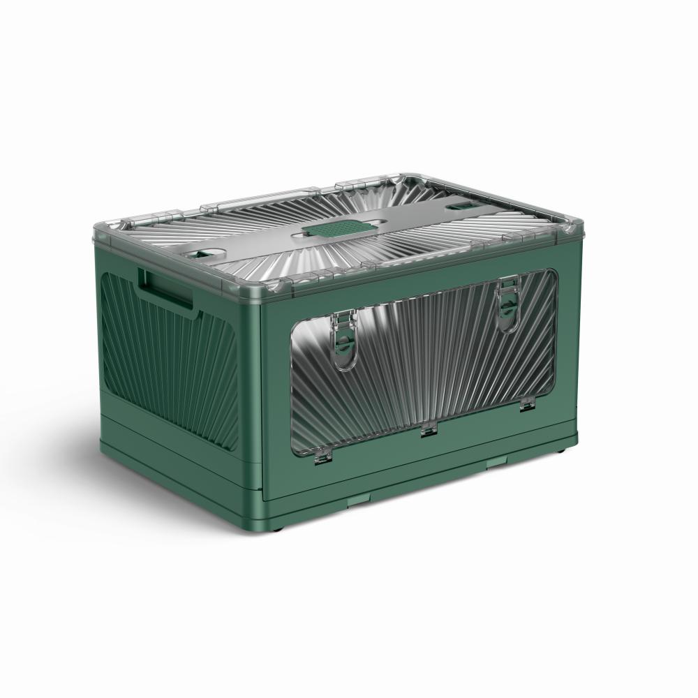 

Высококачественный складной ящик для хранения с крышкой, ящик для хранения одежды, многофункциональный складной ящик с дверью