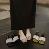 Slippers women wear summer and summer new models with skirts, small sandals, beautiful summer wear cool slippers women