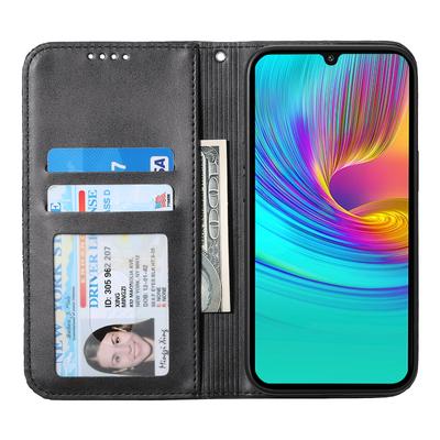 For Samsung Galaxy A16 5G/A16 4G Case Calf Texture PU Leather Phone Cover with Wallet