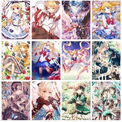 5d Diy Diamant Malerei Anime Prinzessin Kreuz Stich Voller Diamanten Stickerei Kits Kunst Bild Diamant Mosaik Wohnkultur