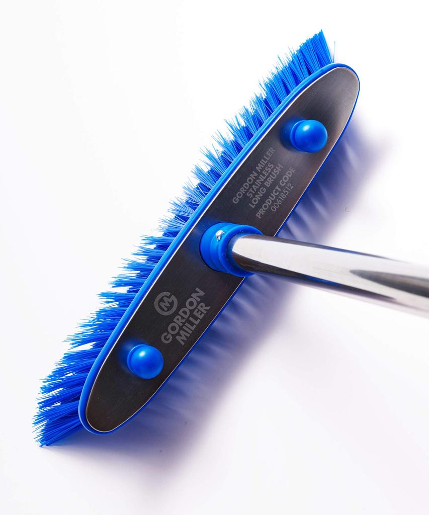 GORDON MILLER Stainless Steel Long Brush 127cm Sweeping Broom 618512