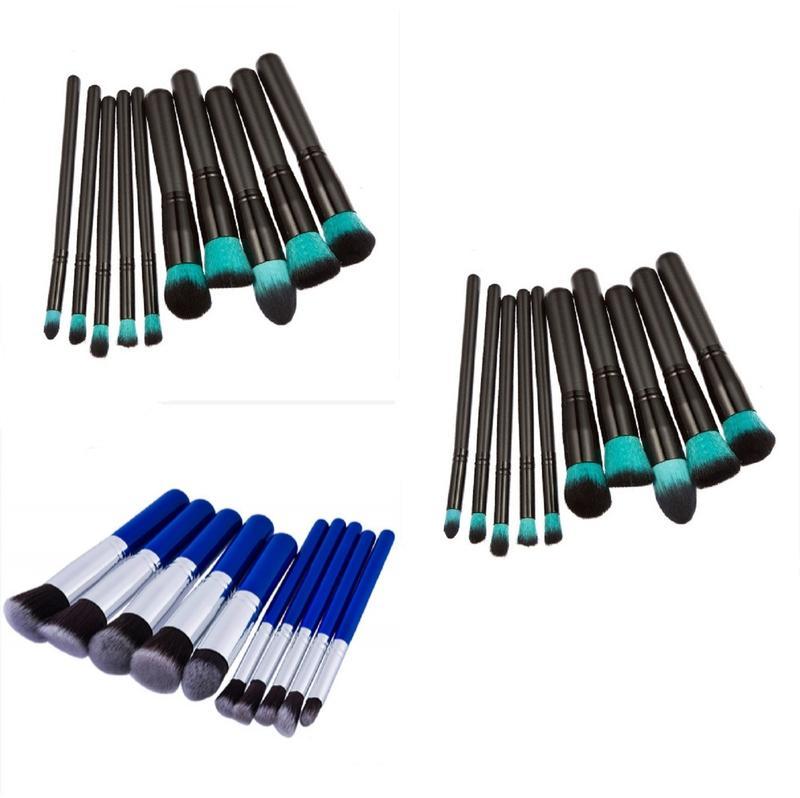 Makeup Brush Set With Handles For Face And Eye Makeup Artists