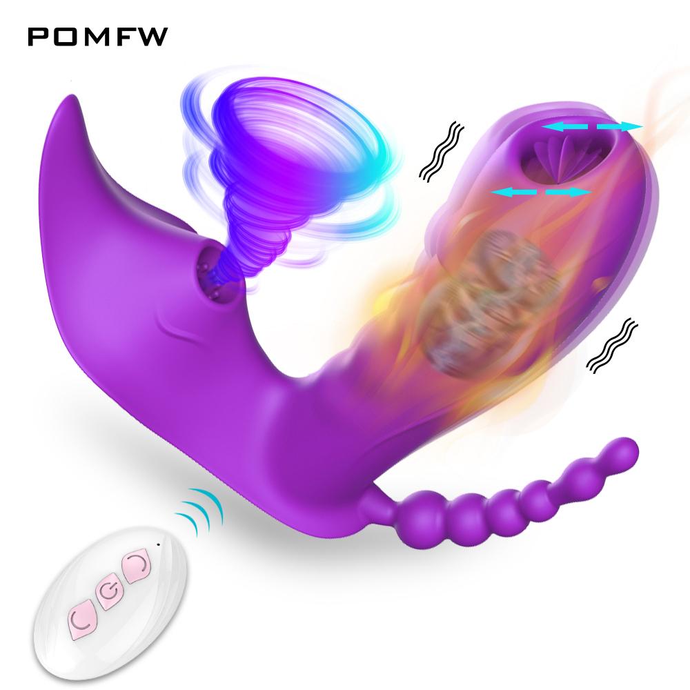 Р‘РµСЃРїСЂРѕРІРѕРґРЅРѕР№ РїСѓР»СЊС‚ РґРёСЃС‚Р°РЅС†РёРѕРЅРЅРѕРіРѕ СѓРїСЂР°РІР»РµРЅРёСЏ G Spot Clit Sucker Oral Clitoris Stimulator РџР°СЂС‹ Р”РёР»РґРѕ РўСЂСѓСЃРёРєРё Р’РёР±СЂР°С‚РѕСЂС‹ РЎРµРєСЃ-РёРіСЂСѓС€РєРё Р”Р»СЏ Р–РµРЅС‰РёРЅ Р’Р·СЂРѕСЃР»С‹С… 18