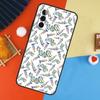 Retro DNA Science Illustration Case For Samsung Galaxy A54 A34 A14 A55 A35 A33 A53 A13 A23 A17 A06 A16 A56 A36 A52 A32 A15