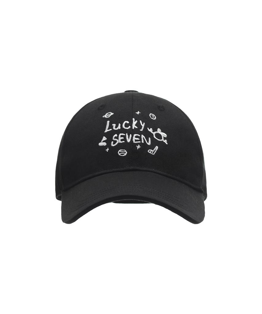 KANDINI Lucky&7 X Candini Ball Cap (Black)