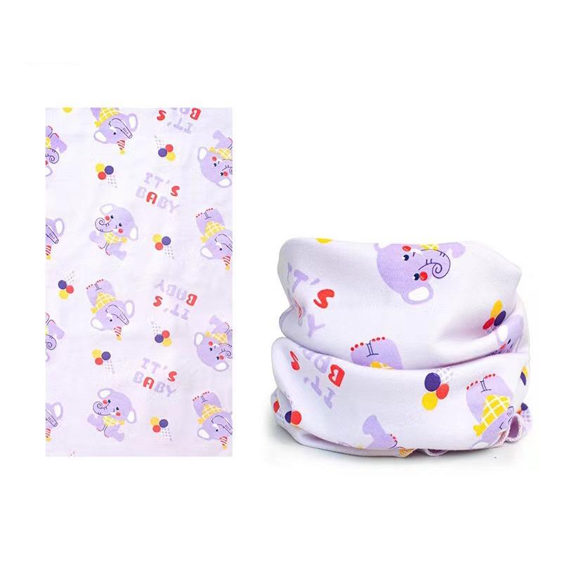 Winter Warmer Neck Scarf For Kids Boys Girls Neckerchief Autumn Cute Baby Cartoon Scarf Soft Neck Collar Children´S Scarves 0-8Y