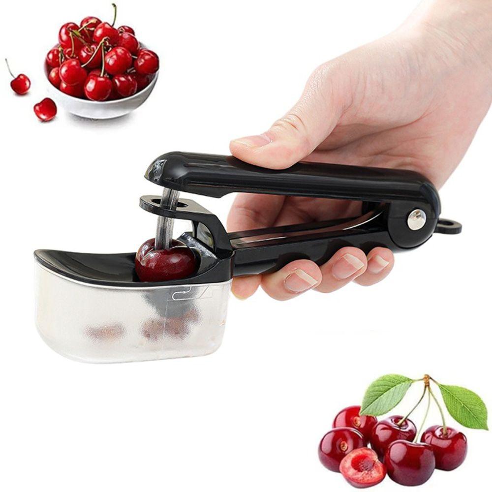 Automatic Rebound Cherry Core Seed Remover Plastic Kernel Seed Remover Olives Corer  Fruits Gadgets