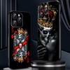 Poker  Phone Case For iPhone17 16 16e 15 14 13 12 11 Plus Mini Pro Max Soft Black Shockproof Cover