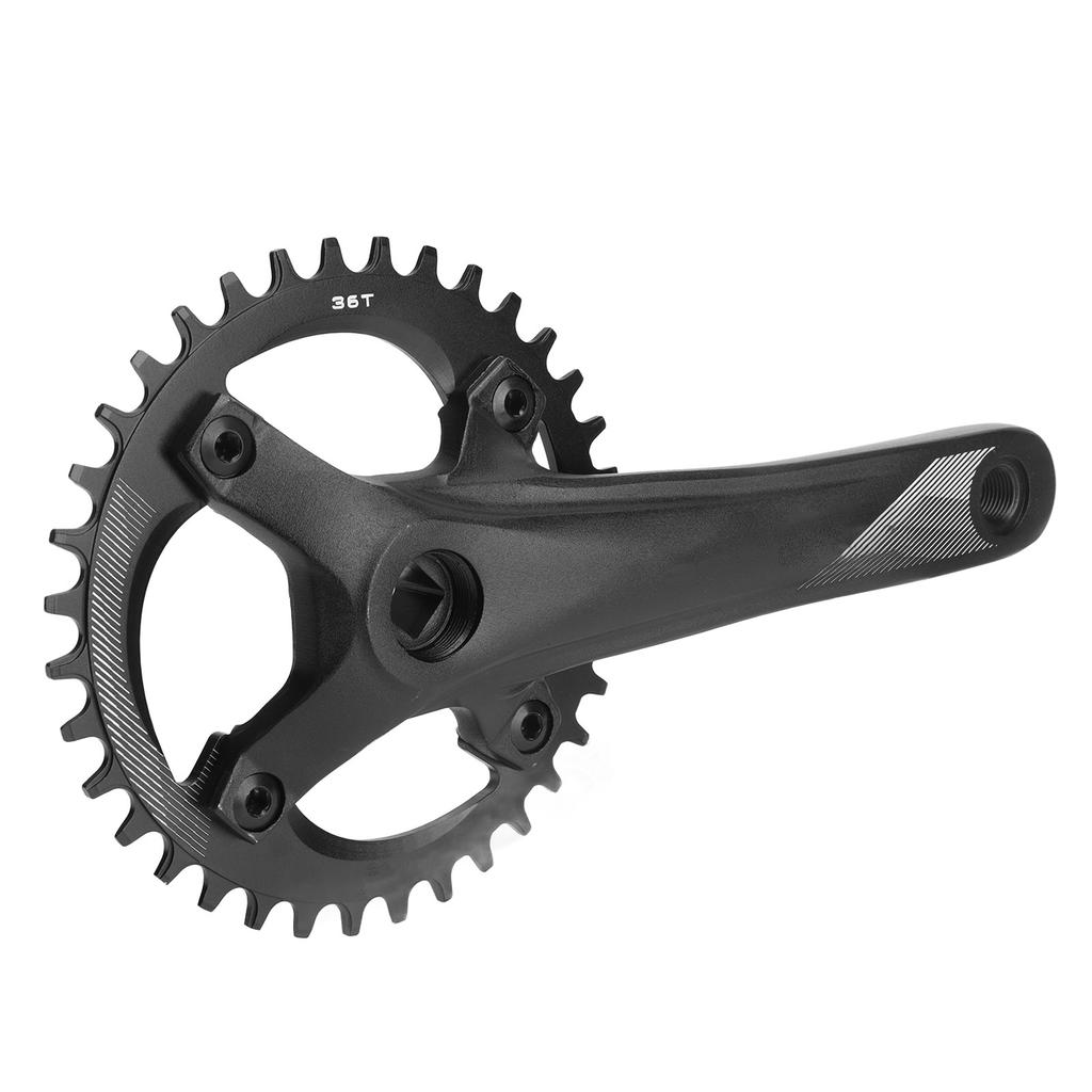 Angrenaj pentru bicicletă, aliaj de aluminiu, 36T, angrenaj 104BCD, cu orificiu pătrat, pentru 7?Muntele 12S