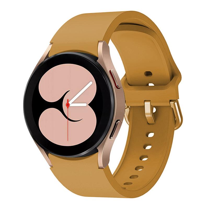20mm řemínek na hodinky Pro Samsung Galaxy Watch 7/5/6 44mm 40mm Silikonový náramek Galaxy Watch 4 classic/5 pro 47mm 43mm 46 45mm pásek