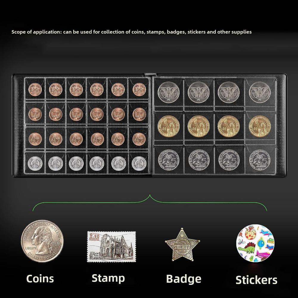 Coin and Coin Catalog, 312 Card Combination Inner Page, Copper Coin and Ancient Coin Collection Catalog